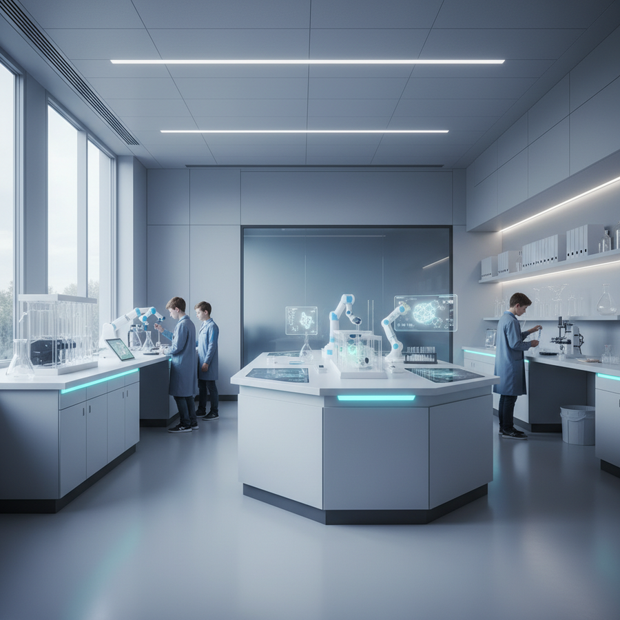 NEN-EN 13150: eisen aan werkbladen in laboratoria en onderwijsinstellingen