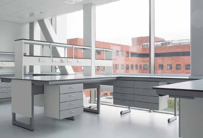 S+B opslagsystemen — werkstations met geïntegreerde opslag